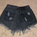 Levi's LF Furst of a Kind Vintage Levi’s Denim Cutoff Distressed Shorts Faded Black 9 Photo 7