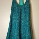 Lululemon  Racerback Tank Teal with Yoga Spellout Print Size 8 Photo 1