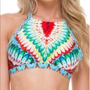 Luli Fama  Reversible High Neck Bikini Set Photo 4