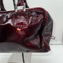 Loewe  Amazona 28 Burgundy Patent Leather Handbag (minor callouts in pics) Photo 8