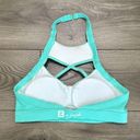 The Bar Chestee x Bella Kandace Halter Sports Bra Mint Green Size 8 Photo 4