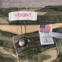 Vibrant  m.i.u distressed camo jorts Photo 5