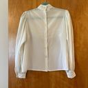 Buttons CASSIDY Top Blouse  On Back Prairie Cottagecore Peasant Vintage Size 8 Photo 4