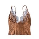 Free People  Lace Stevie Cami With Pearl Buttons Photo 4