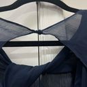 Badgley Mischka  Navy Blue Petunia Gown Size 6 US $795 Photo 4