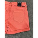 Dear John  American Classic Women's Coral Cuffed Jean Shorts Size 25 NWT Stretchy Photo 8