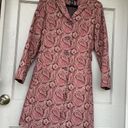 Nine West  JACKET Size 6 Print Brown Paisley Whimsy Cottagecore Blazer Overcoat Photo 0