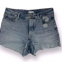 Good American  High Rise 90’s Cut Off Distressed Shorts | 10/30 Photo 1