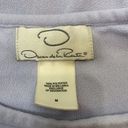 Oscar de la Renta Lavender Fleece Pullover Size M Photo 3