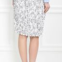 Brooks Brothers Red Fleece Floral Pleated Skirt Photo 1