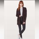 Lululemon  Sit In Lotus Wrap II
Black Cherry Cardigan Photo 1