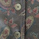 Christopher & Banks  Womens Embroidered Abstract Blazer Floral Jacket Size Medium Photo 3