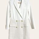 Derek Lam 10 Crosby Chiara White Tweed Blazer Mini Dress Size 0 Photo 1