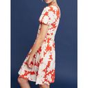 Anthropologie Summer Breeze Dress Corset V-Neck A-Line Floral Skater Sundress XS Photo 4