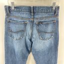 Lee  Boyfriend high rise relaxed fit jeans 10 distressed EUC button fly Photo 9