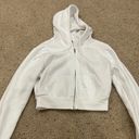 Wild Fable White  Cropped Zip Up Photo 0