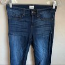 Sneak Peak Sneak Peek Mid Rise Skinny Distressed Raw Hem Jeans Photo 1