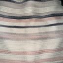 The Loft Women's Multicolor Striped Woven Fringe Hem Mini Skirt Photo 5