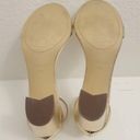 Unisa  Sandals Gold Ankle Strap Block Heel Size 11 Photo 4