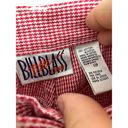 Bill Blass Vintage 90s  Shorts Womens 28" High Rise Red White Checked Print Photo 3