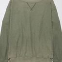 American Eagle Oversized Big Hug Waffle Sweatshirt Photo 2