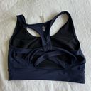 Free People Movement Lightning Synergy Navy Sports Bra Photo 4