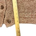 Nine West Cara Santana X  
Cropped Marled Cardigan brown
boho size large Photo 6