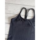 Lululemon  black tank top size 8 excellent pre owned condition Photo 3