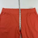 Krass&co D& Active Orange Capri Pants Pull On Pockets Stretch Knee Area Size 1XP Photo 5