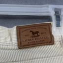 Krass&co Lauren Jeans  Pants Womens 2 Cream Corduroy Straight Ralph Lauren Photo 4