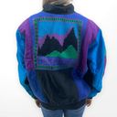 Vintage Blue 80s TOGETHER  and Purple Colorbock Ski Jacket Photo 2