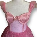 Dolls Kill  Sugar Thrillz Mesh Corset Sequin The Magic Within Mini Dress Small Photo 6