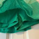 prAna Green Mini Athletic Skirt Size Large Photo 3