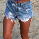 Liz Claiborne Vintage High Waisted Denim Short Photo 0