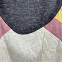 Modcloth  x Camp Collection Off White & Gray Rainbow Stripe Tank Top Sz L Photo 7