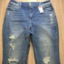 Lane Bryant NWT  High Rise Straight Distressed Jeans Size 16 Photo 7