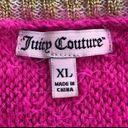 Juicy Couture Pink & Gold Fuzzy Sweater Photo 4