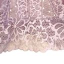 Aerie  Lavender Highlands Lace Longline Racerback Bralette XS Removable Pads Photo 7