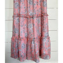 The Loft  Outlet Wild Flamingo Floral Tiered Maxi Skirt - Women NEW L Photo 7