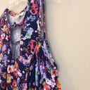 Umgee Floral Cold Shoulder Babydoll Mini Dress Size Small Photo 2