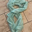 infinity Cute Blue and Gold Heart  scarf Photo 2