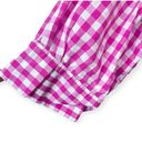 Joan Rivers  Pink Gingham Plaid Boyfriend 3/4 Sleeve Button Down Shirts Size 3X Photo 6