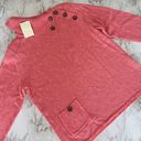 Christopher & Banks 25.  coral knit sweater size medium Photo 1