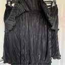 Alexis Pleated Tiered Strapless Maxi Dress, Black, Size XS Photo 4