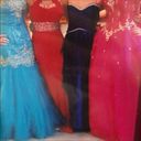 Macy's Blue Prom / Pageant Gown Photo 3