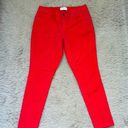 Crown & Ivy  Red skinny jeans Photo 0