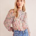 Petal Boden V Yoke Flounce Top Gardenia  Photo 13