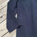 NewYorkIndustrie Black 100% Wool Italian Peacoat Size M/L Size M Photo 5