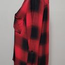 Staccato Stitch fix   red checkered button down size small Photo 2