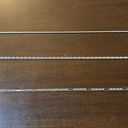 Madewell Silver Chain Necklaces Set of 3 Photo 1